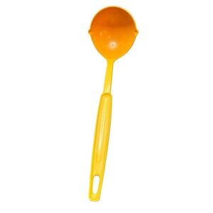 Vintage EKCO Nylon/Plastic Serving Spoon YELLOW USA